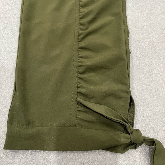 [L]PrAna Green Bindu Pant Jogger Sweatpants with Elastic Waistband - Picture 5 of 13